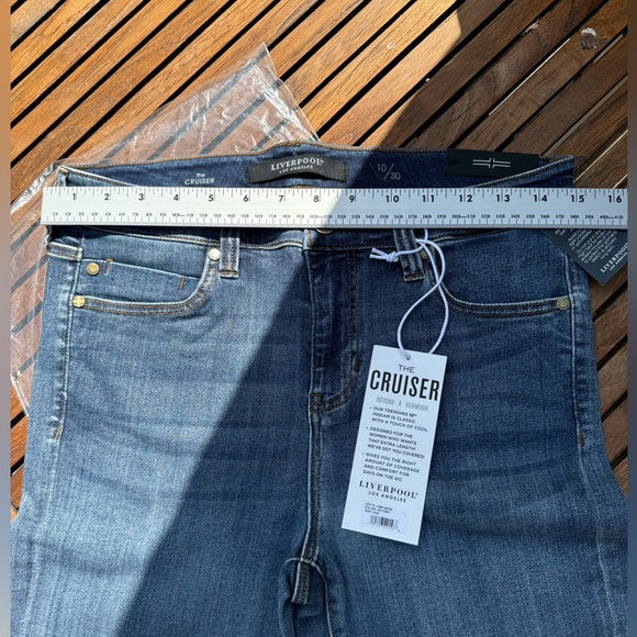 Liverpool GIA CRUISER in denim color VICTORY sized 10/30 brand new in packaging - Picture 3 of 10
